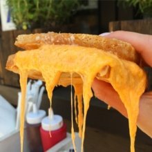 Gluten-free grilled cheese from Cheese Grille